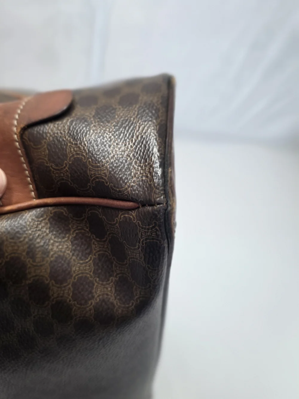 Vintage Celine Macadam Dome Bag